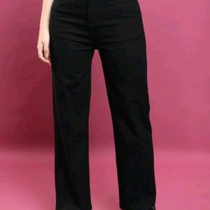 Tokyo Talkies Flared Women Black Jeans