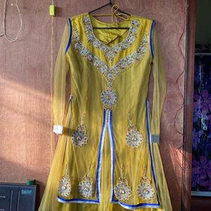 Yellow Ethnic Suit