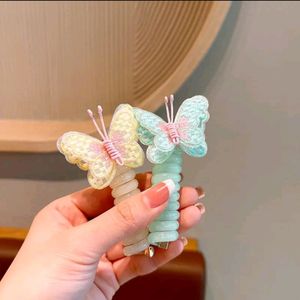 Butterfly Wire Hair Bands ( 2 Pcs set )