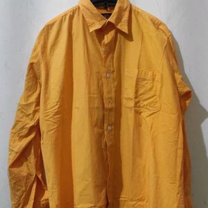 Trendy Yellow Shirt – Size 44 For Men