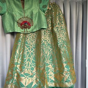 Peacock Design Beautiful Lehenga Set