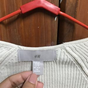 H&M Cream Top