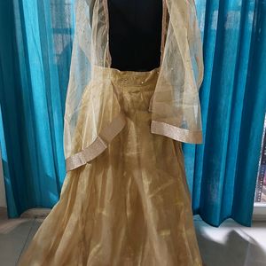 Golden Lehenga choli For Women