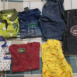 Boys Shorts And T-shirts