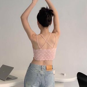 macrame weaving design crochet crop top