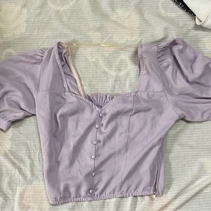 Cute Lavender Top