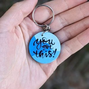 Customizable Painted Keychain