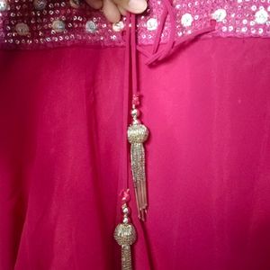 Hot Pink Sharara