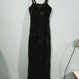 Beautiful Sequin Slit Dress