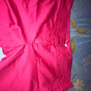 Womens Rose Pink Pant