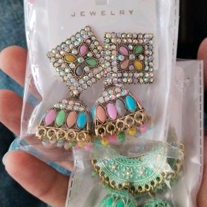 Combo Earrings For 2 Pack Lowest Price Deal