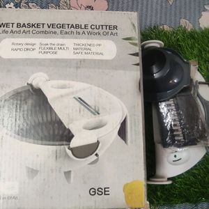 Vegetable Cutter with Drain Wet Basket