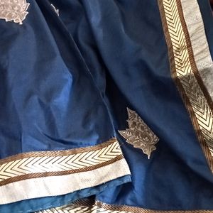 Silk Saree With Stitched Blouse