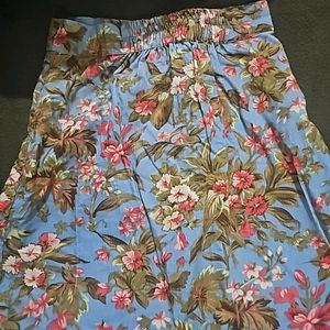 Skirt With Floral Print