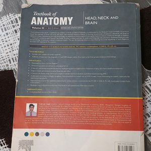 Textbook Of Anatomy Head, Neck & Brain