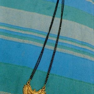 Long Mangalsutra And 1 Pair Earings