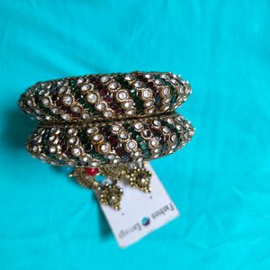 Festive Bangle and Earring Combo