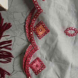 Cutwork Dupatta