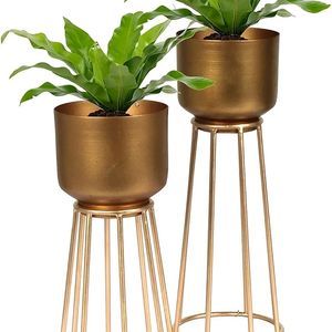 New Planters for Living Room Set of 2 With Stand