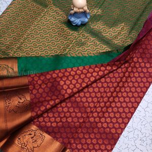 Elite Bridal Silk Saree