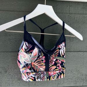 Beautiful Floral Print Bralette Top