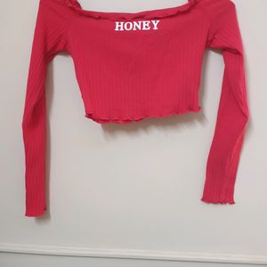 Shein- Red Crop Top- Xs