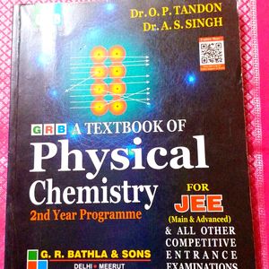 A text Book Of Physical Chemistry