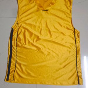 Gold Colour Tank Top