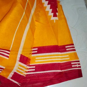 New Cotton Silk Saree