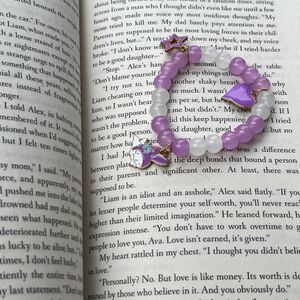 Purple Sanrio MY Melody Bracelet 🔮🫶🏻