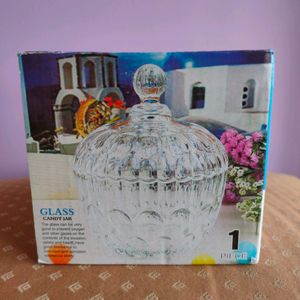 Glass Candy Jar