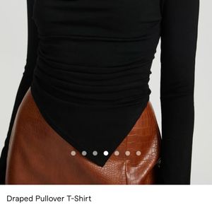 Drapped Pullover Top