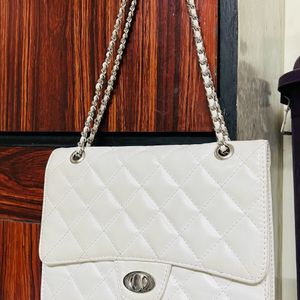 White Sling Bag