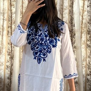 Kashmiri Hand Made Embroidery Kurta