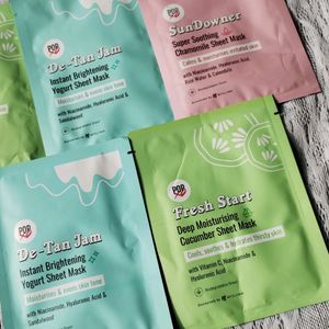 Combo Of 5 Myglamm Sheet Masks