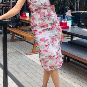 Floral Bodycon Dress