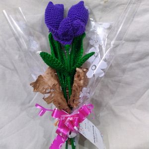 Crochet Tulip Bouquet