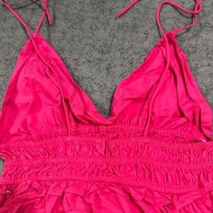 Rose Pink Bralette Top