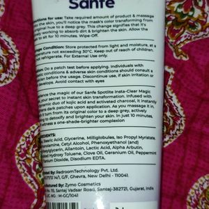 Sanfe Instant Spotlite Mask