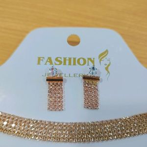 Rose Gold Jewellery Set