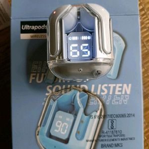 Ultra Pods Wireless Bluetooth In Like New Conditio