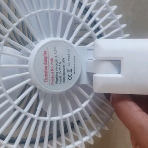 Small Rechargable Fan