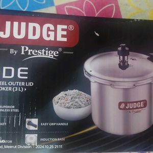 Judge By Prestige Cooker 3 Lit