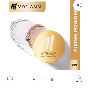 MYGLAMM GLOW TO GLAMOUR 2 IN 1 FIXING + SHIMMER PO