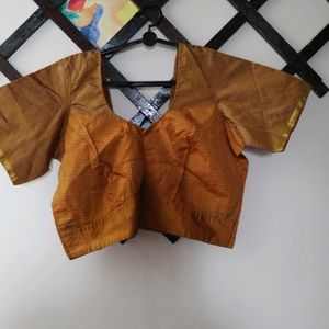 Cotton Silk Blouse New Not Used