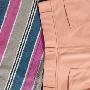 Korean Peach Straight Pant