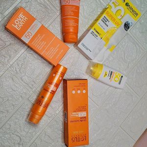 Combo Of Three Brand New Sunscreen☀️