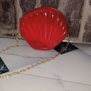 Imported Sling Bag Red Mini Stylish Trending Women