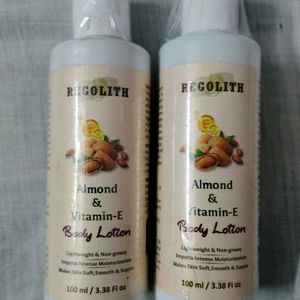 Regolith Almond And Vitamin E Body Lotion