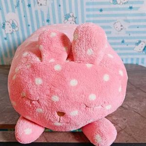 Pink Colour Cat Pillow Plushie